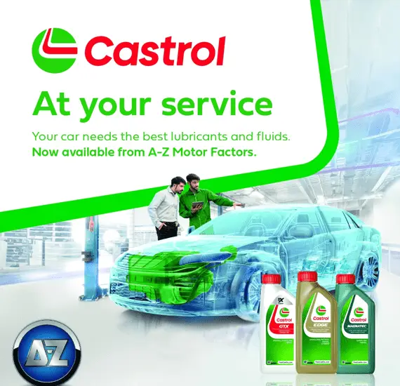 CASTROL OIL NOW IN STOCK. - A-Z MOTOR FACTORS HALIFAX LTD