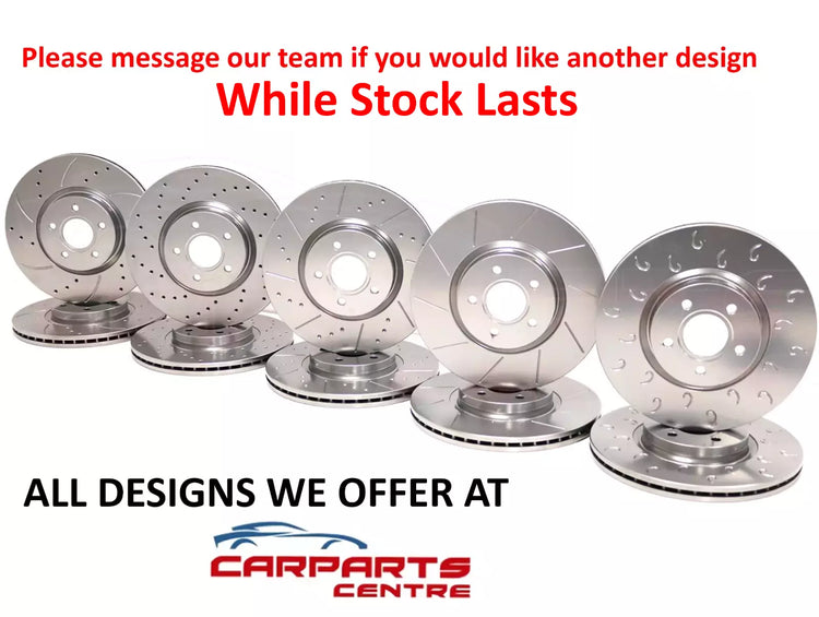 Brake Discs Drilled,c Hook Dimpled and More – Available