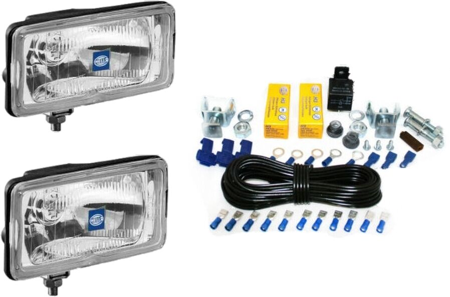1 x PAIR HELLA COMET 550 SPOT DRIVING LAMPS LIGHT RALLY 4 X 4 TRUCK SET KIT NEW - Vehicle Parts & Accessories:Car Parts