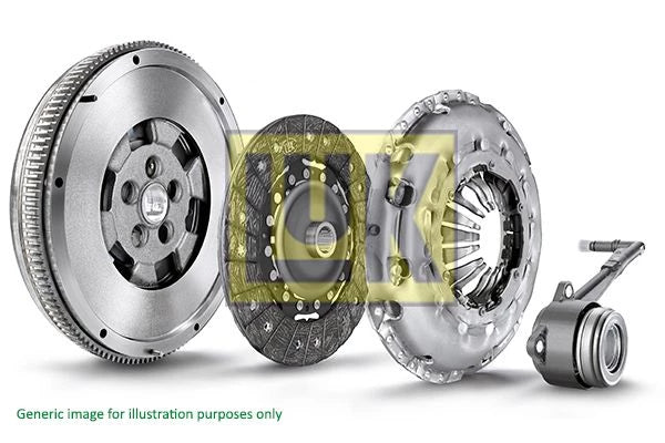 LuK 600 0255 00 Clutch Kit With Flywheel Screw Set Fits Mercedes- Sprinter 3 5-t