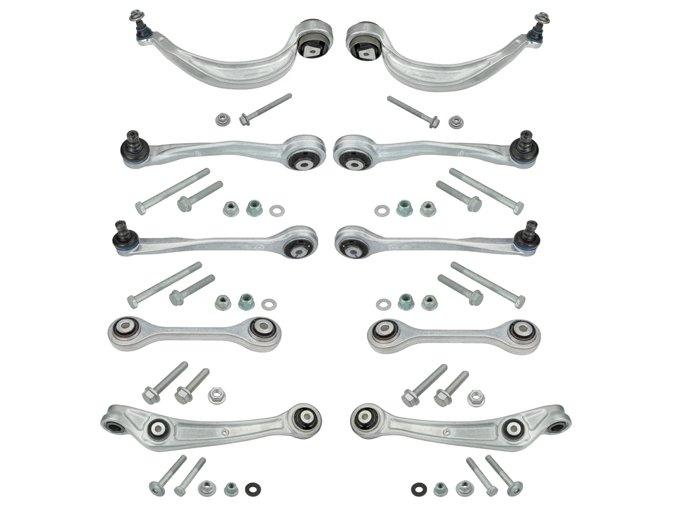 FRONT CONTROL ARM KIT AUDI Q5 2.0 TDI 8R FRONT MEYLE HD ARMS  / STANDARD LINKS