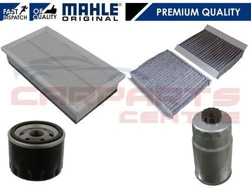 Automotive filter kit for Alfa Romeo 147 1.9 Jtd including air oil fuel pollen cabin filters