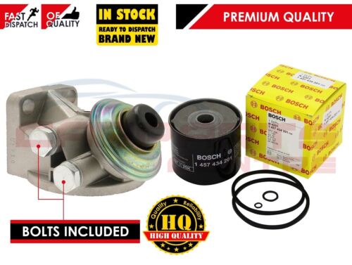 Fuel filter assembly with gaskets and box for Bosch Diesel Fuel Filter OE Quality Housing Primer Lift Hand Feed Pump Cav Type