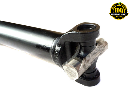 Black metal driveshaft component for London Taxi Lti Tx4 propshaft in manual models