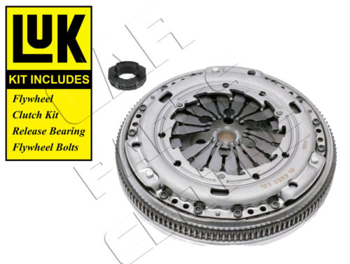 Automotive clutch kit for Audi A3 Seat Skoda VW Golf 1.9TDI Genuine Luk Dual Mass Flywheel