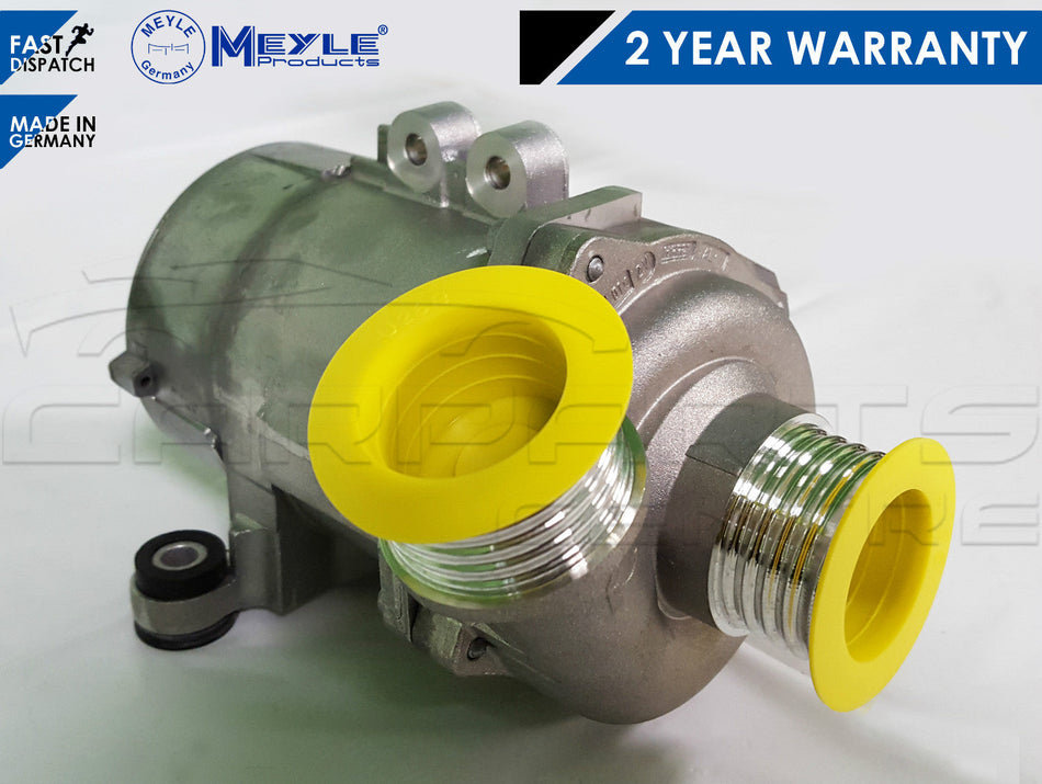 Silver turbocharger with yellow caps for BMW 3 Series E90 E91 E92 E93 325 330 i