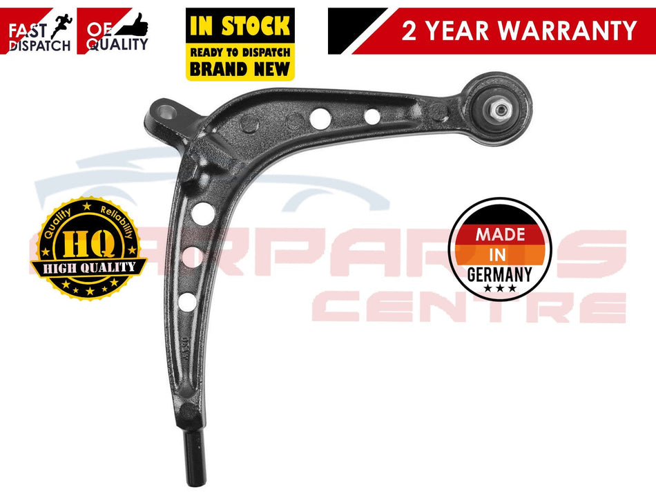 Black suspension control arm for BMW 330xd 330xi E46 front lower right wishbone replacement