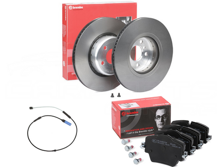 Front brake discs and pads for BMW 5 Series G30 G31 2017, 330mm size