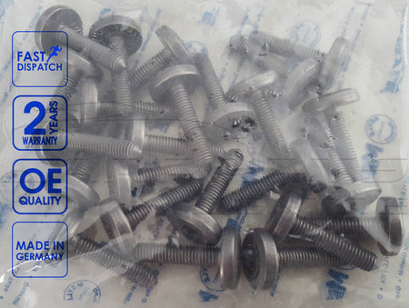 Silver-colored screws bag for BMW Automatic Transmission Gearbox Pan Sump Filter ATF Oil