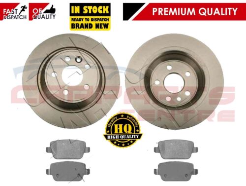 Ford Kuga Rear 302mm Solid Brake Discs and Pads Set for 2008-2013 vehicle