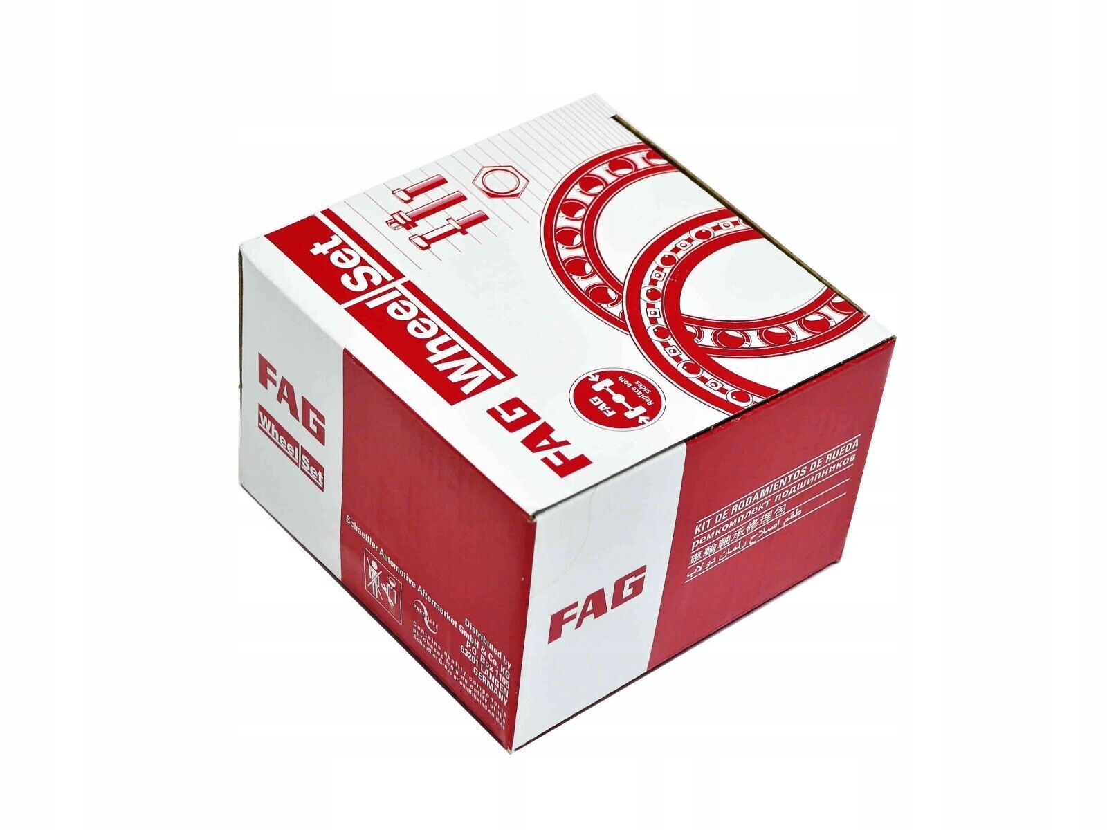 FAG wheel set box for Ford Transit 2.2 FWD Mk8 Tourneo Transit Custom front wheel hub bearing
