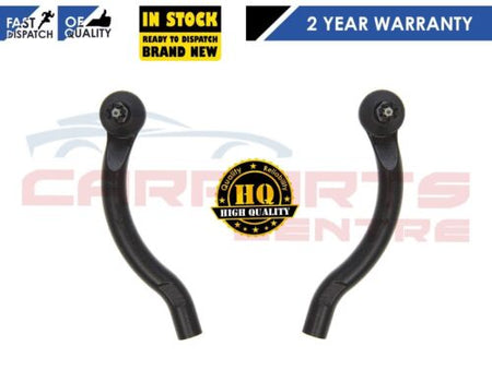 Black curved tie rod ends for Honda Accord 2.2 CTDi 2003 model front left right outer track