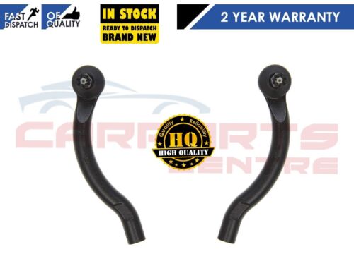 Black curved tie rod ends for Honda Accord 2.2 CTDi 2003 model front left right outer track