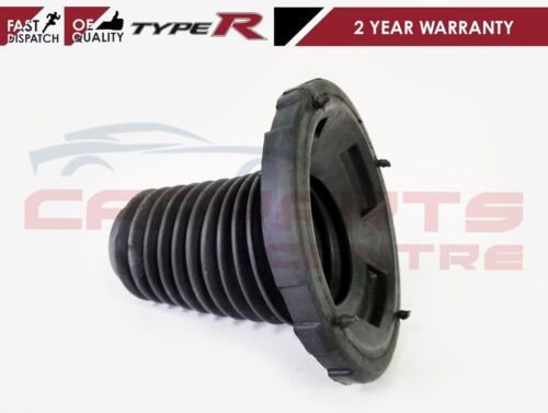 Black rubber bellows for Honda Civic EP3 Type R front top strut shock dust cover kit