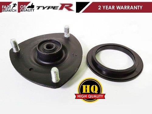 Black front right top strut mount and bearing set for Honda Civic EP3 Type R