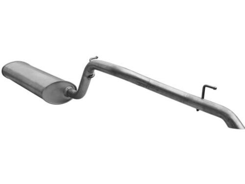 Metallic car exhaust system for Jeep Cherokee Liberty KJ V6 with silencer and tail pipe
