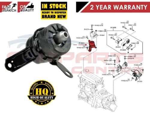 Engine mount with diagrams for Mazda 6 GH 2008-2013 right gearbox mounting GS1G39060G