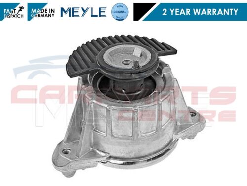 Silver engine mount with black rubber for Mercedes C Class W204 front left right Meyle engine mounting