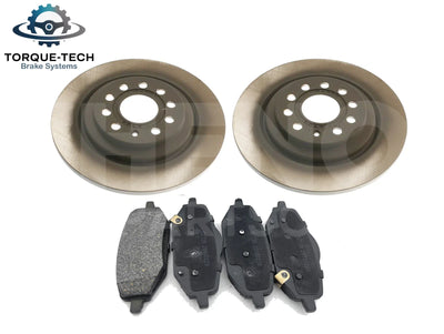 For Mg Saic Hs 1.5 Hybrid 2018-2023 2x Rear Brake Discs Pads 304mm 10491104