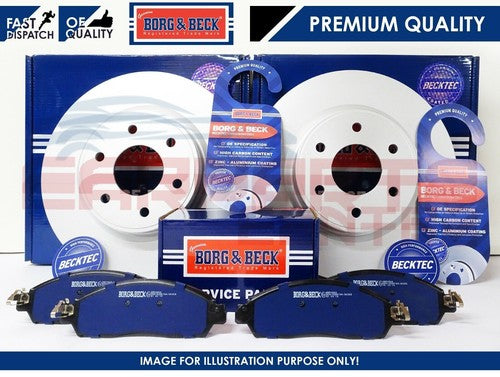 Borg & Beck brake discs and pads for Mini John Cooper Works F56 F57 2015 rear brake system
