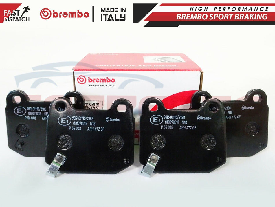 Brembo sport braking pads for Mitsubishi Lancer Evolution rear turbo brake system