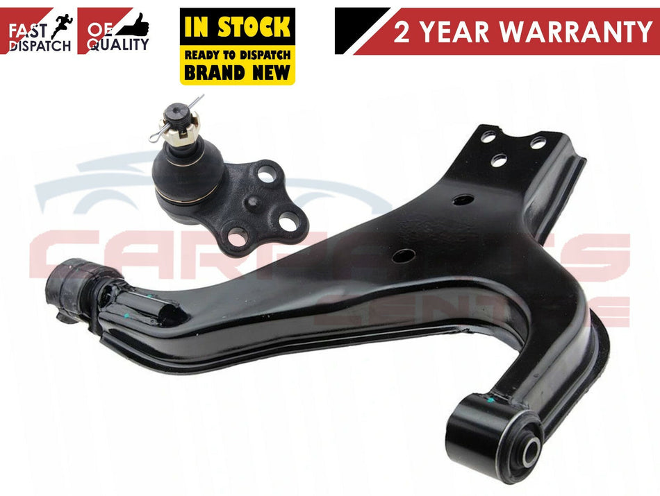 Black car suspension control arm and ball joint for Nissan Elgrand E50 front left lower wishbone