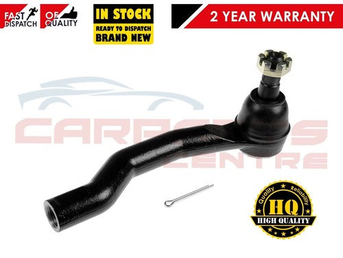 Black metal tie rod end for Nissan Pathfinder R51 outer front steering track replacement