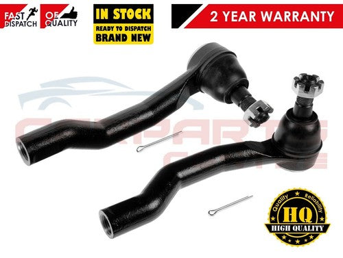 Black tie rod ends for Nissan Pathfinder R51 outer front steering track assembly