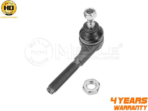 Automotive tie rod end with nut for Peugeot 206 front right outer steering track rod end