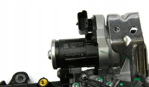 Black and silver Peugeot Boxer 2.0 Bluehdi EGR Valve Module Cooler with electrical connector