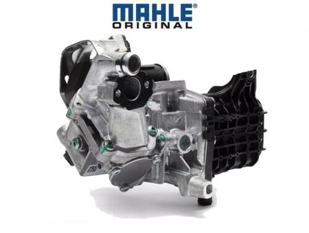 Silver and black engine component for Peugeot Boxer 2.0 Bluehdi Dw10f Mahle Egr Valve Module Cooler