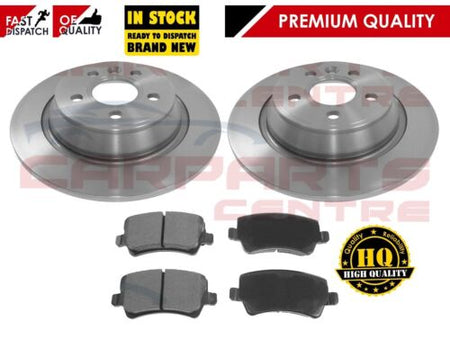 Rear Brake Discs and Pads Set for Range Rover Evoque 2011, 317mm brake system