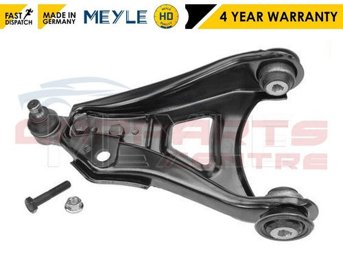Black suspension control arm for Renault Clio Mk2 Front Lower Left Meyle HD wishbone