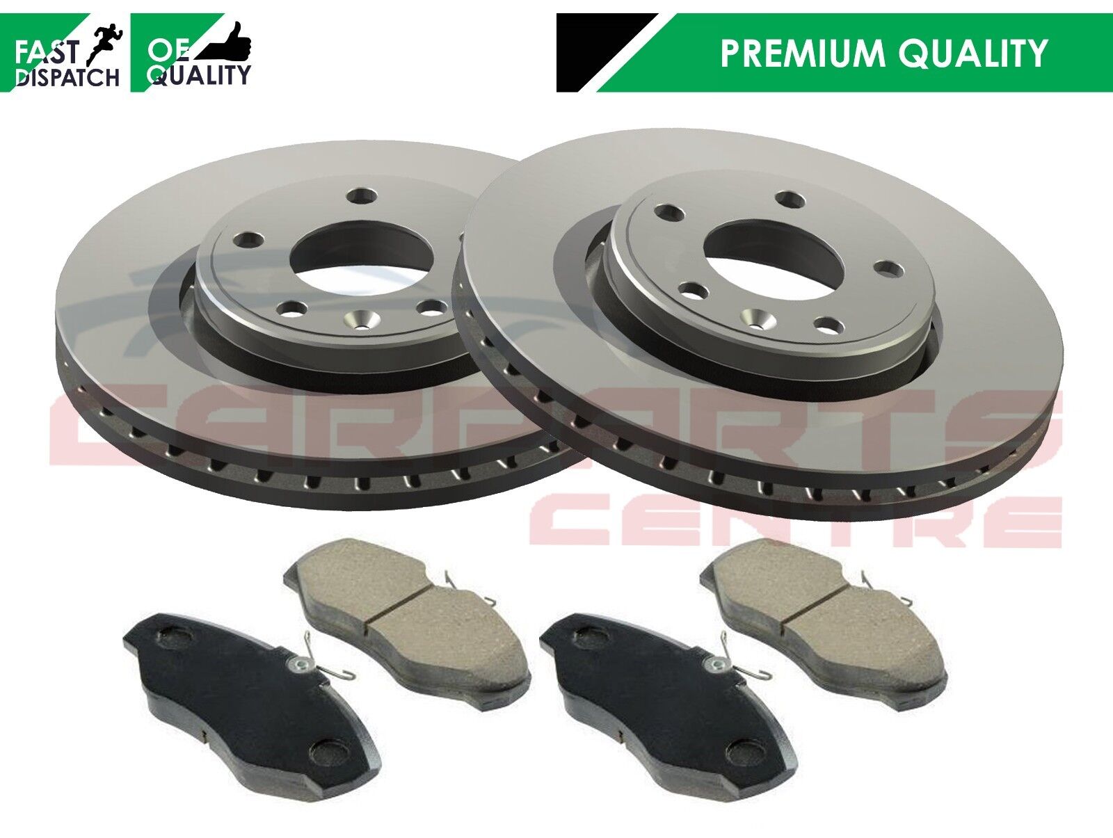 Front brake discs and pads for Renault Traffic 1.9 2.0 2.5 Dci 2003-2015 high quality