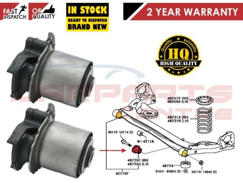 Car suspension bushings for Toyota Alphard 2002-2008 rear carrier suspension trailing arm beam