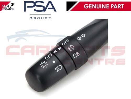 Black plastic car light and turn signal switch for Toyota Aygo Peugeot 107 Citroen C1