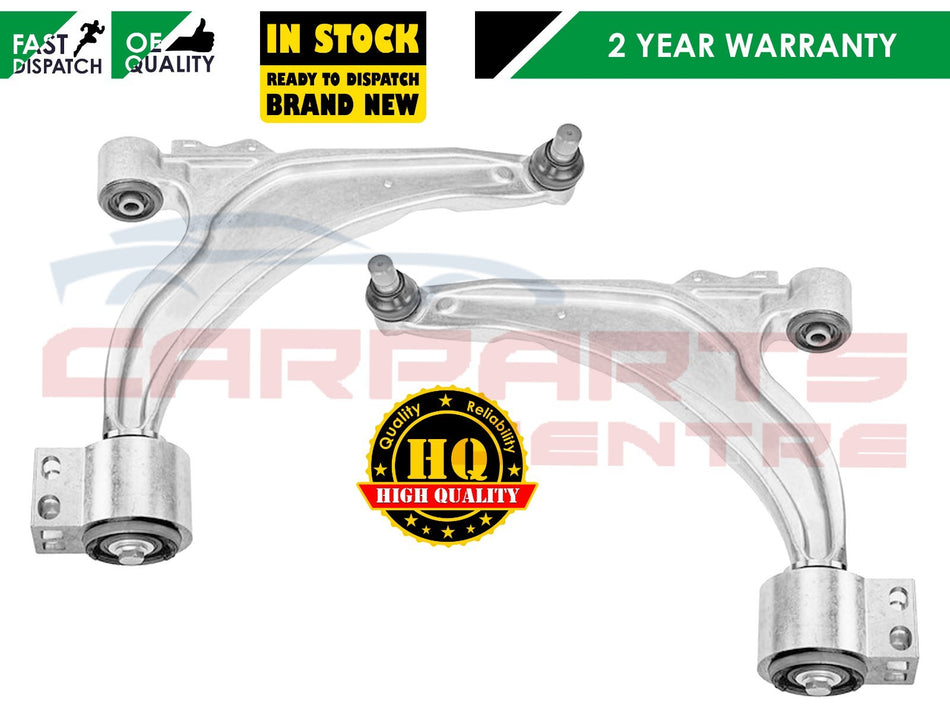 Silver suspension control arms for Vauxhall Zafira Mk3 front lower suspension stabiliser links