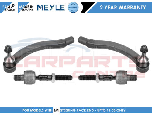 Car steering linkage components for Volvo S60 V70 S80 04 Inner Outer Steering Arm Tie Track Rod Rack End Meyle