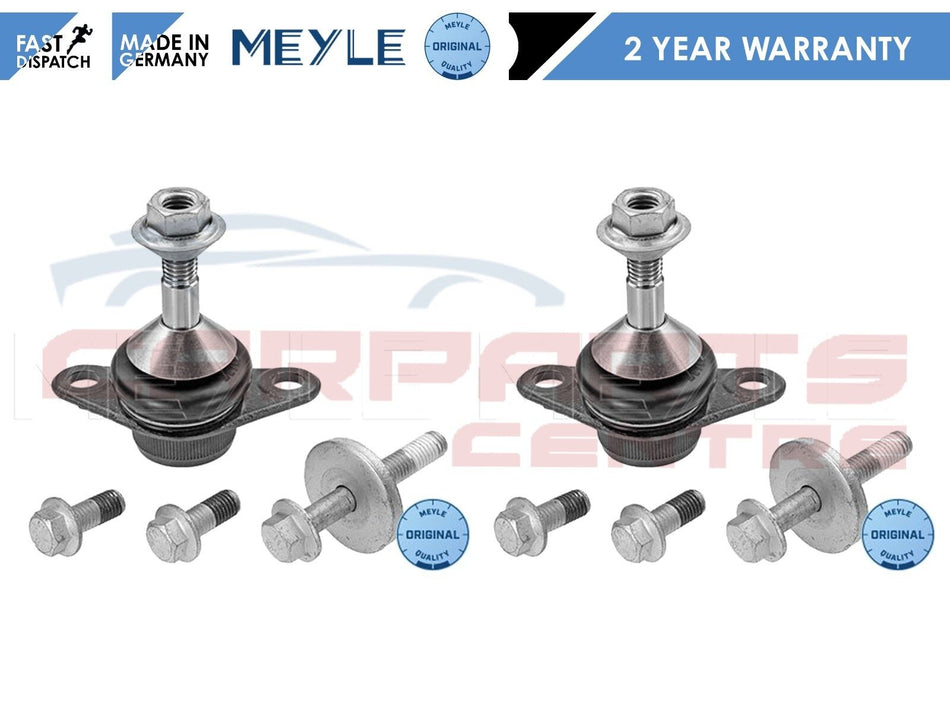 Two ball joints with mounting bolts for Volvo XC70 Cross Country 2.4 D5 Xc front wishbone arms