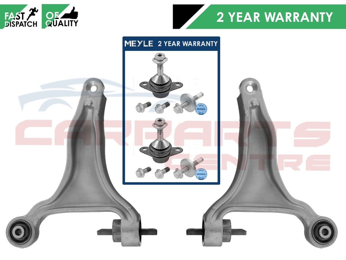 Silver suspension control arms and ball joints for Volvo XC70 Cross Country 2.4 D5 Xc
