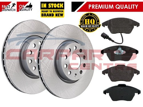 Vw Golf Mk6 2.0 Tsi Gti front 312mm brake discs and pads set for optimal braking