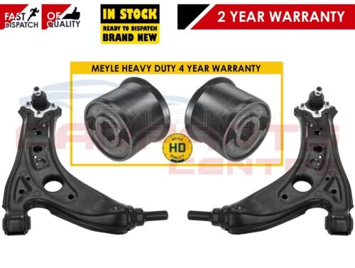 Car suspension components for VW Polo 9N front lower wishbone arms and rear bush
