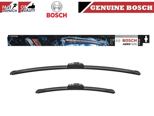 Genuine Bosch Aerotwin windshield wiper blades for optimal visibility and performance