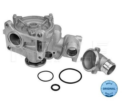 Silver-toned Engine Cooling System Components with Rubber Gaskets for Meyle Water Pump