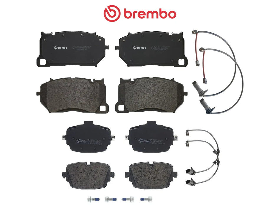 Brembo Front Rear Brake Pads Sensor Set For Audi RS6 C8 RS7 2019- P65057 P85180