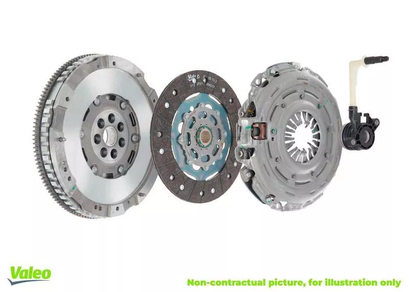 4 PC VALEO CLUTCH KIT  FOR FORD TRANSIT CUSTOM 2.0 ECO BLUE