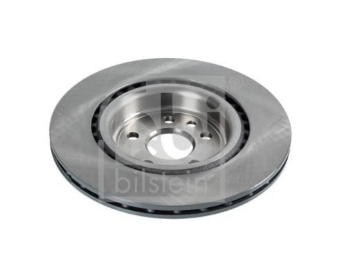 2x Febi Rear Internally Vented Brake Disc For Jaguar Land Rover Discovery